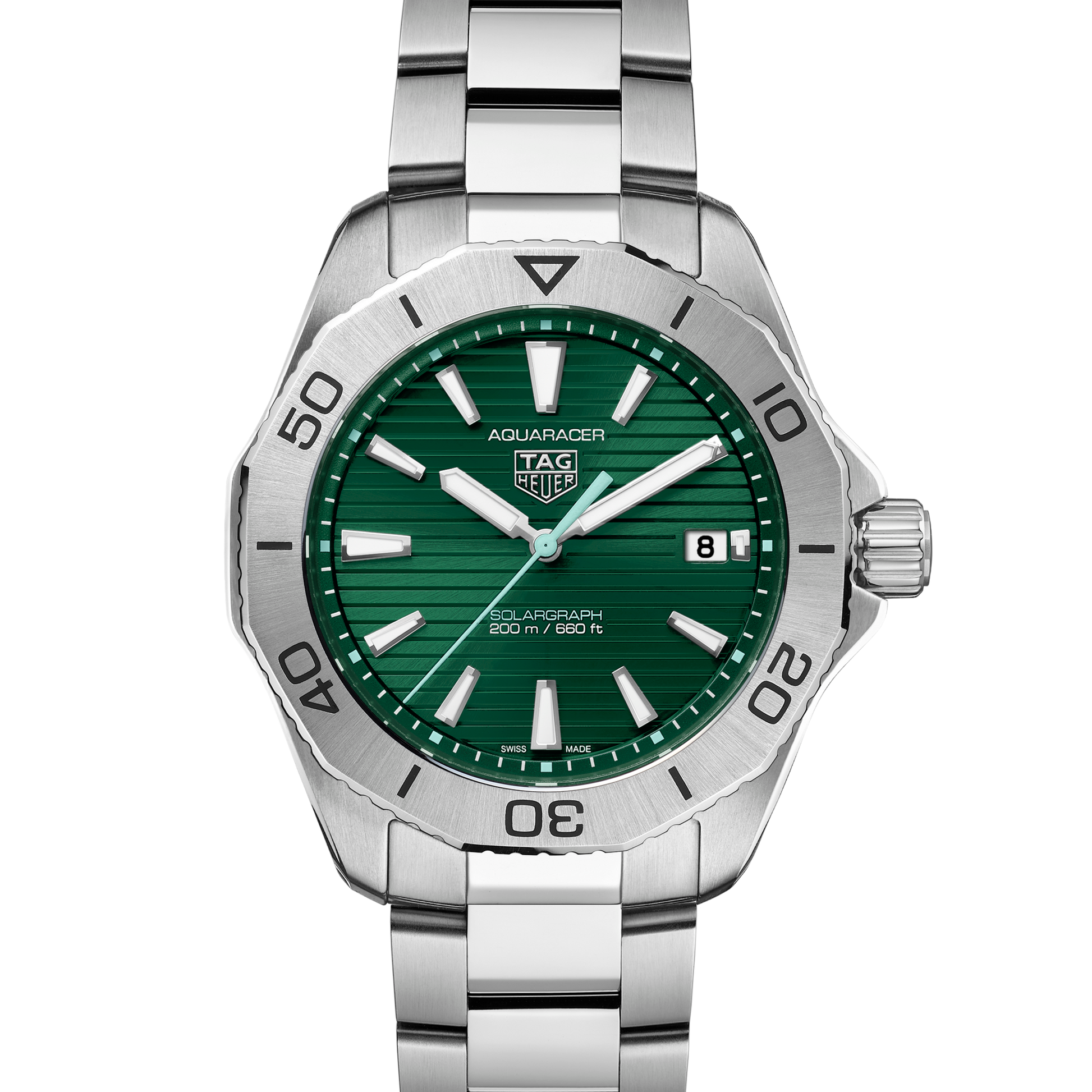 TAG Heuer Aquaracer Professional 200 Solargraph, Stainless Steel, 40mm, Ref# WBP1115.BA0000