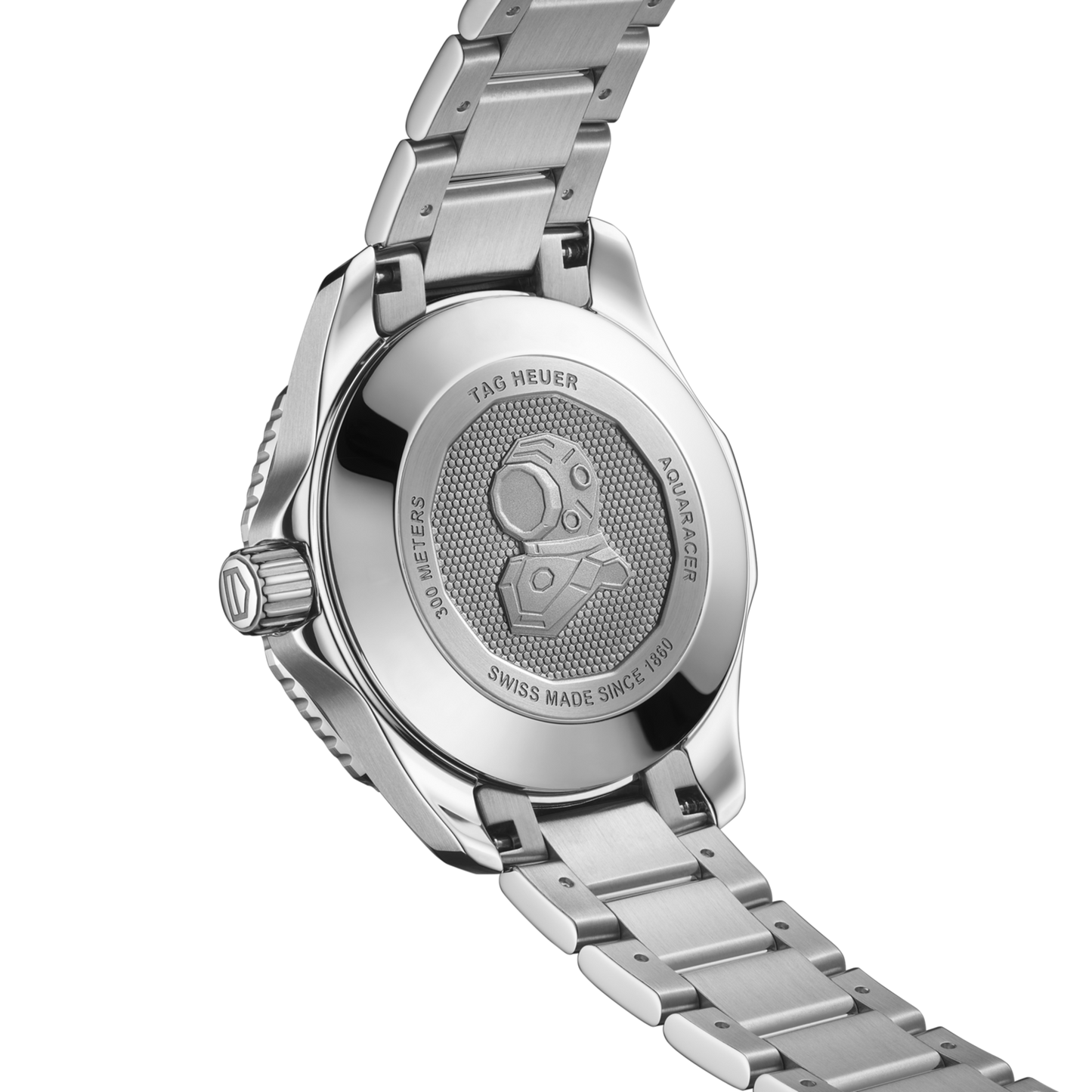 TAG Heuer Aquaracer Professional 300 Date, Stainless Steel, Ref# WBP231K.BA0618, back