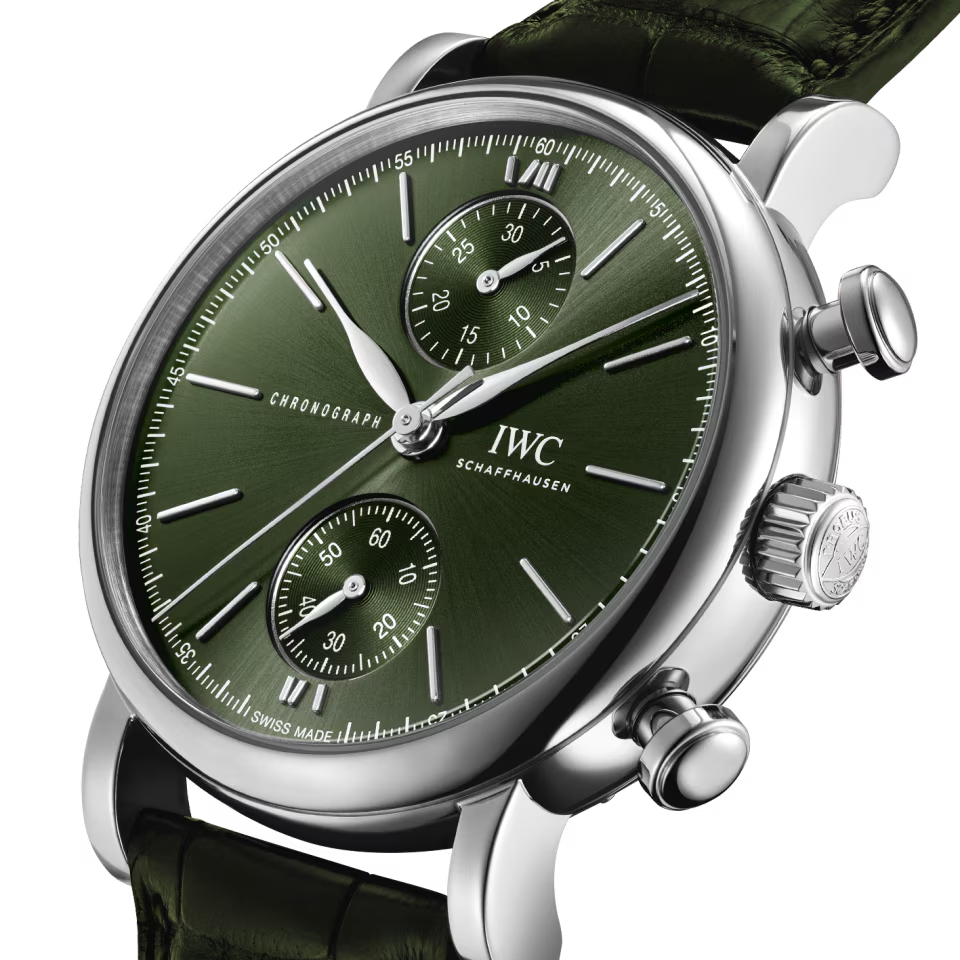 Unworn IWC Portofino Chronograph 39, Stainless Steel, 39mm, Ref# IW391405, Dial