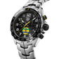 TAG Heuer Formula 1 Chronograph x Senna, Stainless Steel, 43mm, Ref# CAZ101AX.BA0637, Side