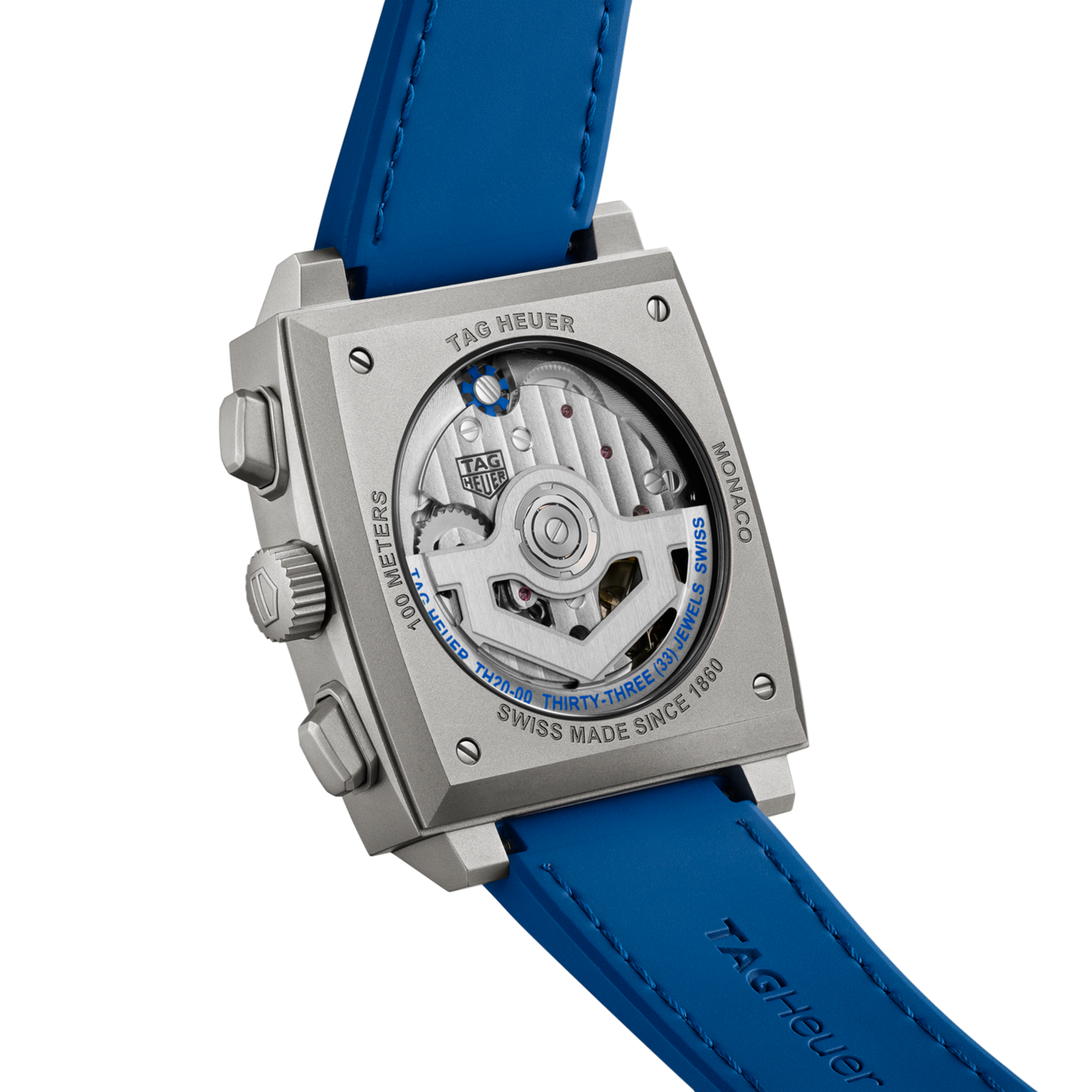 TAG Heuer Monaco Chronograph Skeleton, Titanium, Automatic, 39mm, Ref# CBL2182.FT6235, Back