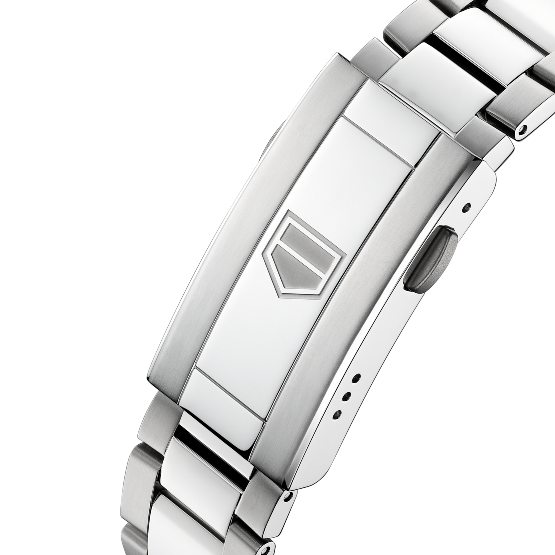 Unworn TAG Heuer Aquaracer Professional 200 Chronograph 40, Stainless Steel, Ref# CBP1112.BA0627, Clasp