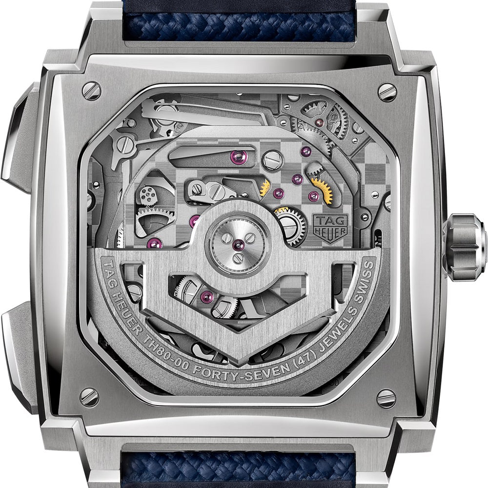 TAG Heuer Monaco Evergraph Automatic 40mm Titanium, Ref# CEW5181.FT8123, Back