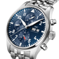 Unworn IWC Pilot’s Watch Chronograph, Stainless Steel, 43 mm, Ref# IW378004, Dial