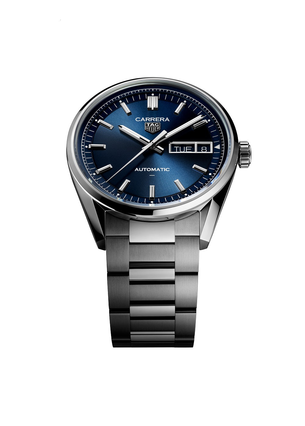 TAG Heuer Carrera Day-Date, Stainless Steel, 41mm, Ref# WDA2112.BA0043, Main view