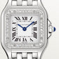Cartier Panthère de Cartier Small, Stainless Steel and Diamonds, 23mm x 30mm, Ref# W4PN0007, Dial