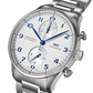 Unworn IWC Portugieser Automatic Chronograph, Stainless steel, 41 mm, Ref# IW371617, Dial