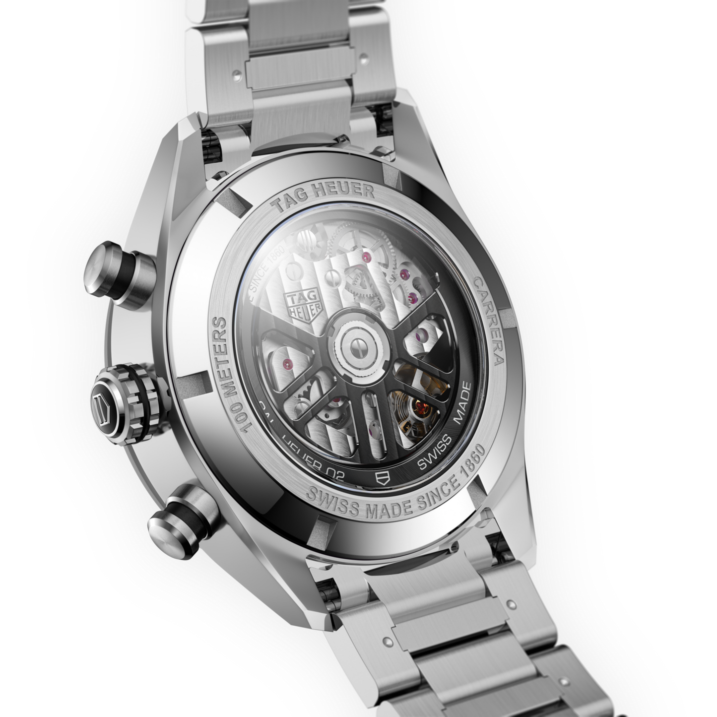 Unworn TAG Heuer Carrera Chronograph, Stainless Steel, 44mm, Ref# CBN2A10.BA0643, box & papers