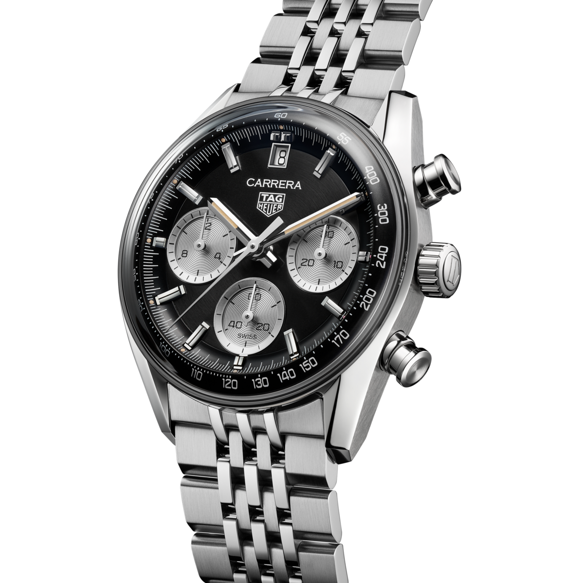 TAG Heuer Carrera Chronograph, Stainless Steel, 39mm, Ref# CBS2210.BA0048, Main view