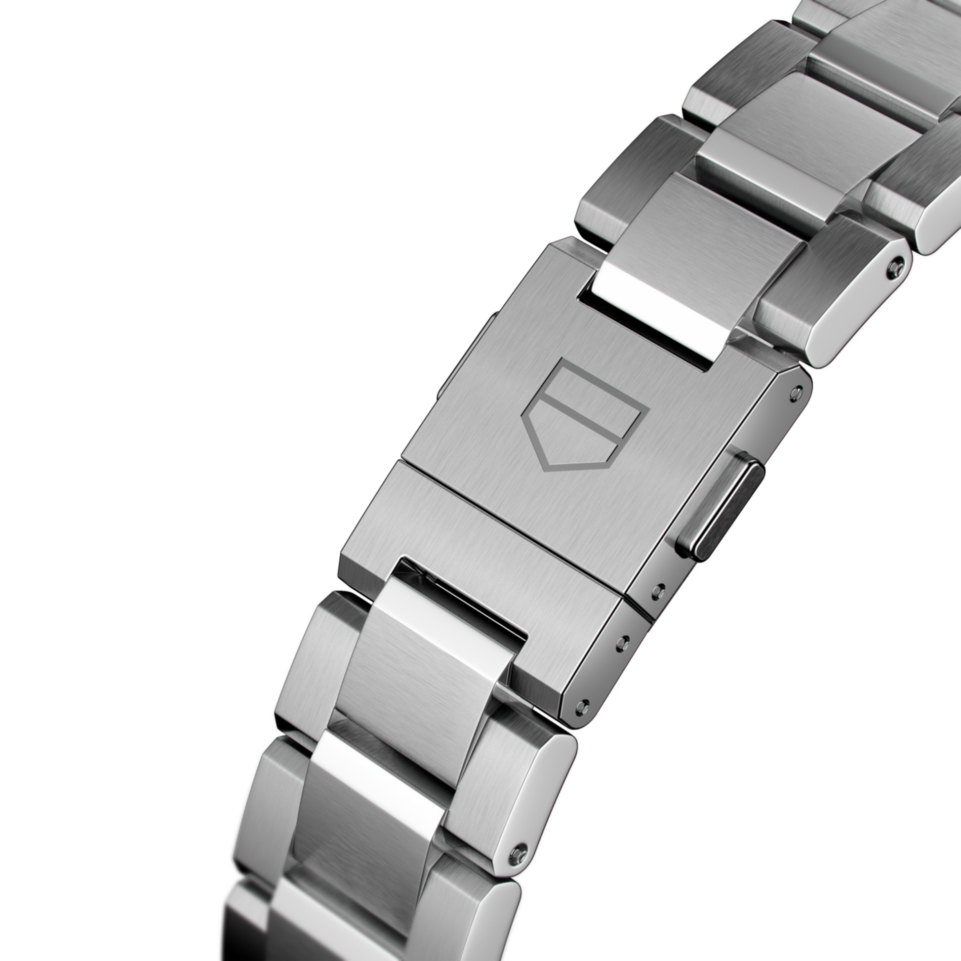 TAG Heuer Autavia Calibre 5 Chronometer, 42 mm, Stainless Steel and ceramic, Ref# WBE5114.EB0173, Clasp
