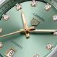 TAG Heuer Carrera Calibre 7 Date, Stainless Steel and Diamonds, 36mm, Ref# WBN2317.BA0001, Hands and Markers