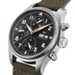 Unworn IWC Pilot's Watch Spitfire Chronograph, Stainless Steel, 41mm, Ref# IW387901, Right