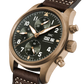 Unworn IWC Pilot's Watch Spitfire Chronograph, Bronze, 41mm, Ref# IW387902, Right
