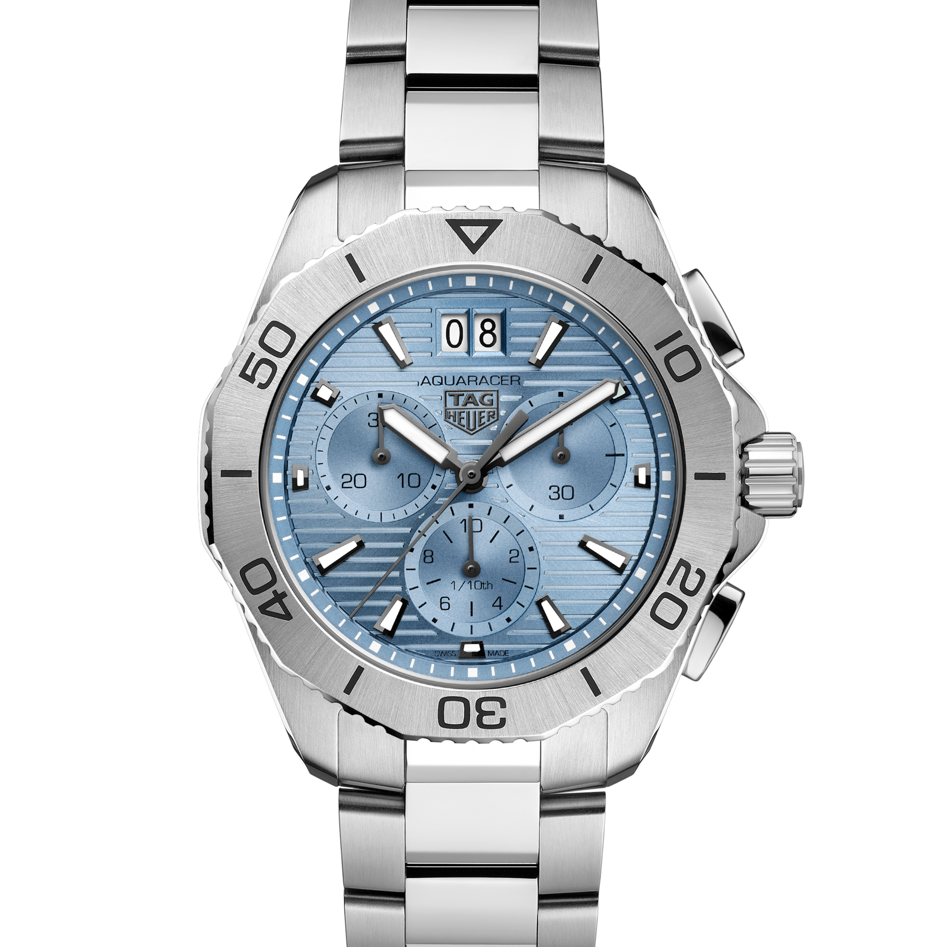 Unworn TAG Heuer Aquaracer Professional 200 Chronograph 40, Stainless Steel, Ref# CBP1112.BA0627, 1