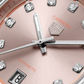 TAG Heuer Carrera Calibre 7 Date, Stainless Steel set with Diamonds, 36mm, Ref# WBN231D.BA0001, Hands and Markers