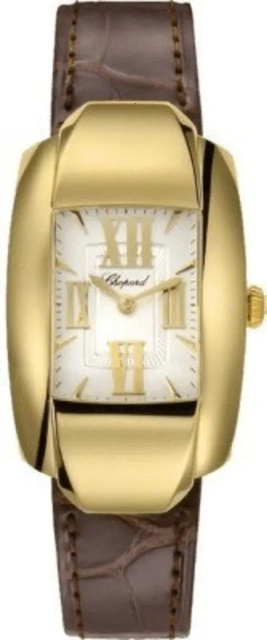 Unworn Chopard La Strada Quartz, 18k Yellow Gold, 44.8mm x 26.1mm, Ref# 419255-0001