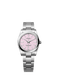 Unworn 2025, Rolex Oyster Perpetual, Oystersteel, 34mm, Candy pink dial, Domed Oyster, Ref# 124200-0009, box and papers