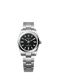 Unworn 2025, Rolex Oyster Perpetual, Oystersteel, 34mm, Black dial, Domed Oyster, Ref# 124200-0010, box and papers