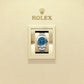Unworn 2025, Rolex Oyster Perpetual, Oystersteel, 34mm, Blue dial, Domed Oyster, Ref# 124200-0011, box and papers, Watch in box