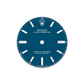 Unworn 2025, Rolex Oyster Perpetual, Oystersteel, 34mm, Blue dial, Domed Oyster, Ref# 124200-0011, box and papers, Dial