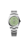 Unworn 2025, Rolex Oyster Perpetual, Oystersteel 36mm, Pistachio-green dial, Domed Oyster, Ref# 126000-0011, box and papers