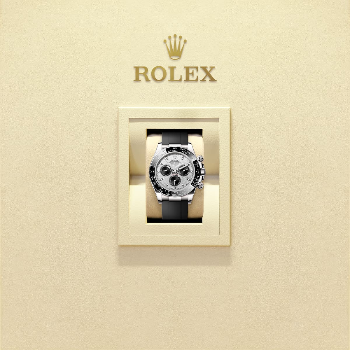 Unworn 2025, Rolex Cosmograph Daytona 40mm, 18k White Gold, Ref# 126519ln-0007, box & papers, Watch in box