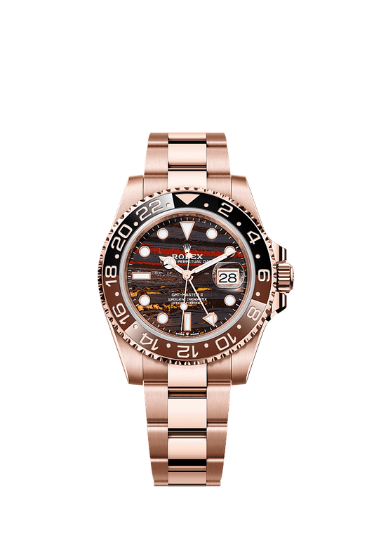 Unworn 2025, Rolex GMT-Master II, 18k Everose gold, 40mm, Ref# 126715chnr-0002, box & papers