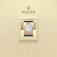 Unworn 2025, Rolex Land-Dweller 36, 18k Everose Gold and Diamonds, Intense white dial, Flat Jubilee, Ref# 127285tbr-0002, Watch in box