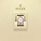 Unworn 2025, Rolex Land-Dweller 40, 18k Everose Gold, Intense white dial, Fluted Flat Jubilee, Ref# 127335-0001, Watch in box