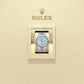 Unworn 2025, Rolex Land-Dweller 40, Platinum, Ice blue dial, Fluted Flat Jubilee, Ref# 127336-0001, Watch in box