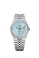 Unworn 2025, Rolex Land-Dweller 40, Platinum and Diamonds, Ice blue dial, Flat Jubilee, Ref# 127386tbr-0001