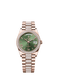 Unworn 2025, Rolex Day-Date 36, 18k Everose Gold and Diamond-set, 36mm, Ref# 128345rbr-0086, box and papers
