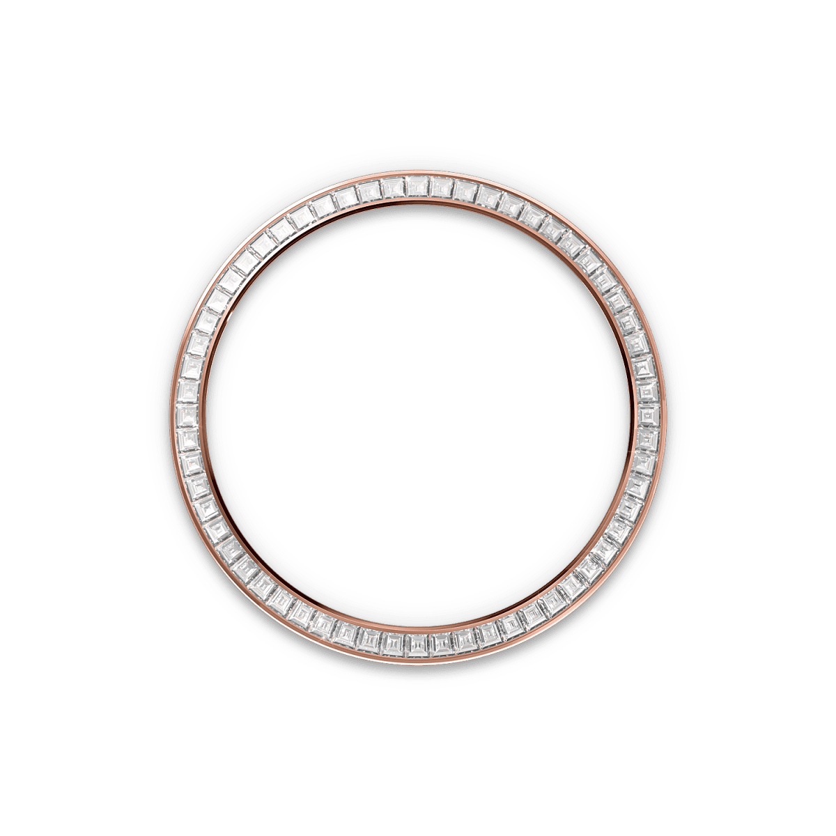 Unworn 2025, Rolex Day-Date 36, 18k Everose Gold and Diamond-set, 36mm, Ref# 128395tbr-0033, box and papers, Bezel
