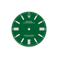Unworn 2025, Rolex Oyster Perpetual, Oystersteel 41mm, Green dial, Domed Oyster, Ref# 134300-0004, box and papers, Dial