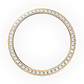 Rolex Day-Date 40, 18k Yellow Gold with Diamond-set, 40mm, Ref# 228398tbr-0040, Bezel