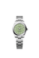 Unworn 2025, Rolex Oyster Perpetual, Oystersteel, 31mm, Pistachio-green dial, Domed Oyster, Ref# 277200-0012, box and papers