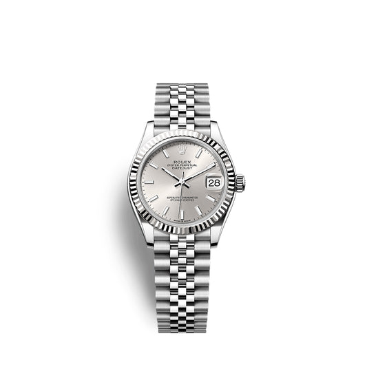 Rolex Datejust 31, Oystersteel and 18k White Gold, Ref# 278274-0012