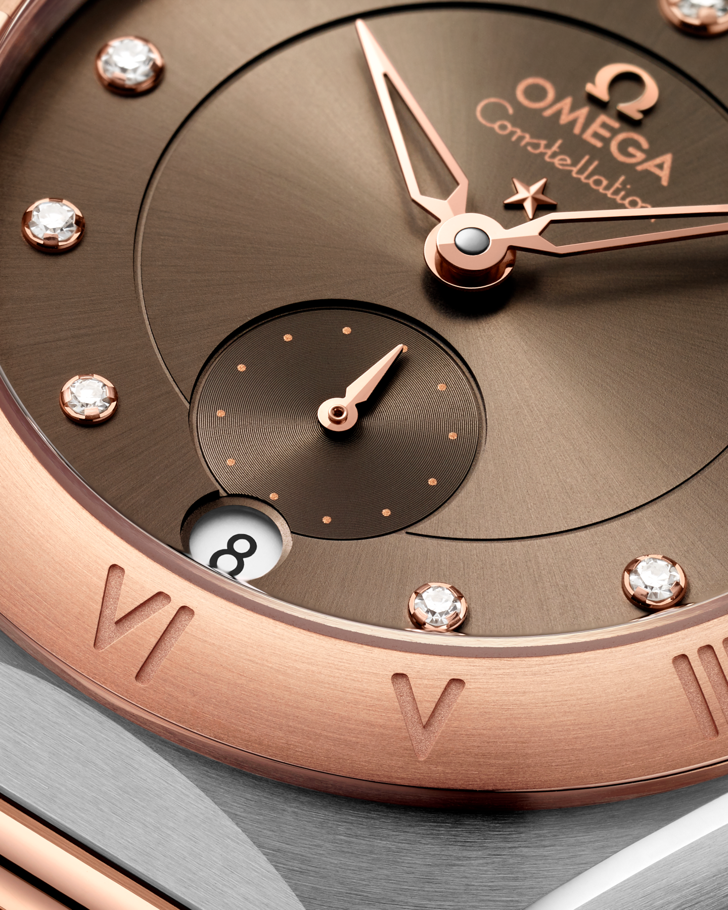 Omega Constellation CO‑AXIAL MASTER CHRONOMETER SMALL SECONDS Ref# 131.20.34.20.63.001, Dial