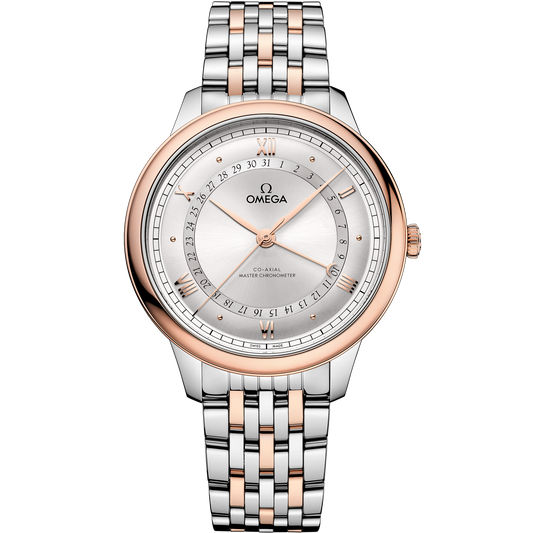 Unworn, Omega De Ville Prestige, Stainless Steel and 18k Sedna™ Gold, 42 mm, Ref# 434.20.42.22.02.001