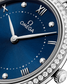 Unworn, Omega De Ville Prestige, Stainless Steel and Diamond-set, 30mm, Quartz, Ref# 434.15.30.60.53.001, Crown