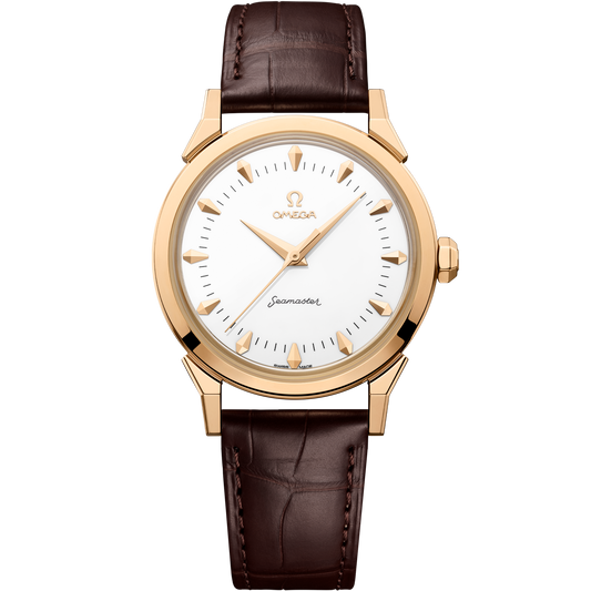 Unworn, Omega Seamaster 37mm, 18k Moonshine™ Gold, Co‑Axial Master Chronometer, Ref# 522.53.37.20.04.001