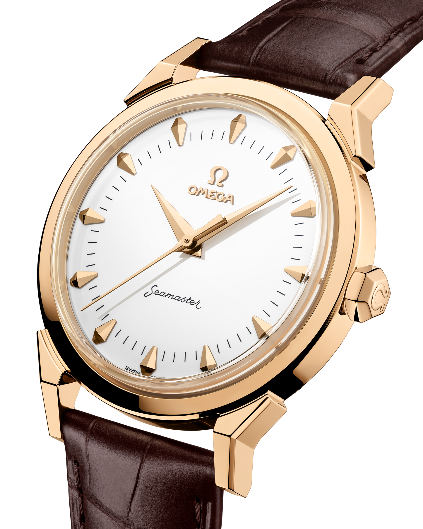 Unworn, Omega Seamaster 37mm, 18k Moonshine™ Gold, Co‑Axial Master Chronometer, Ref# 522.53.37.20.04.001, Right