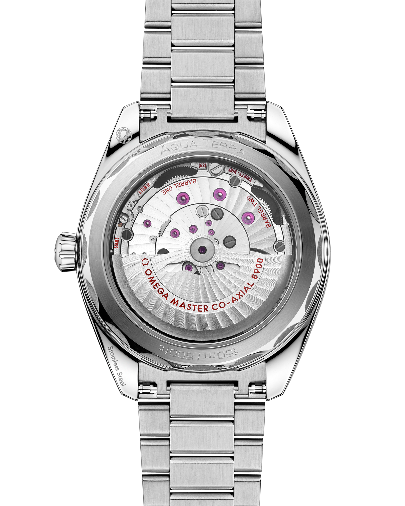 Unworn, Omega Seamaster Aqua Terra 150M, Stainless Steel, 41mm, Ref# 220.10.41.21.03.006, Back