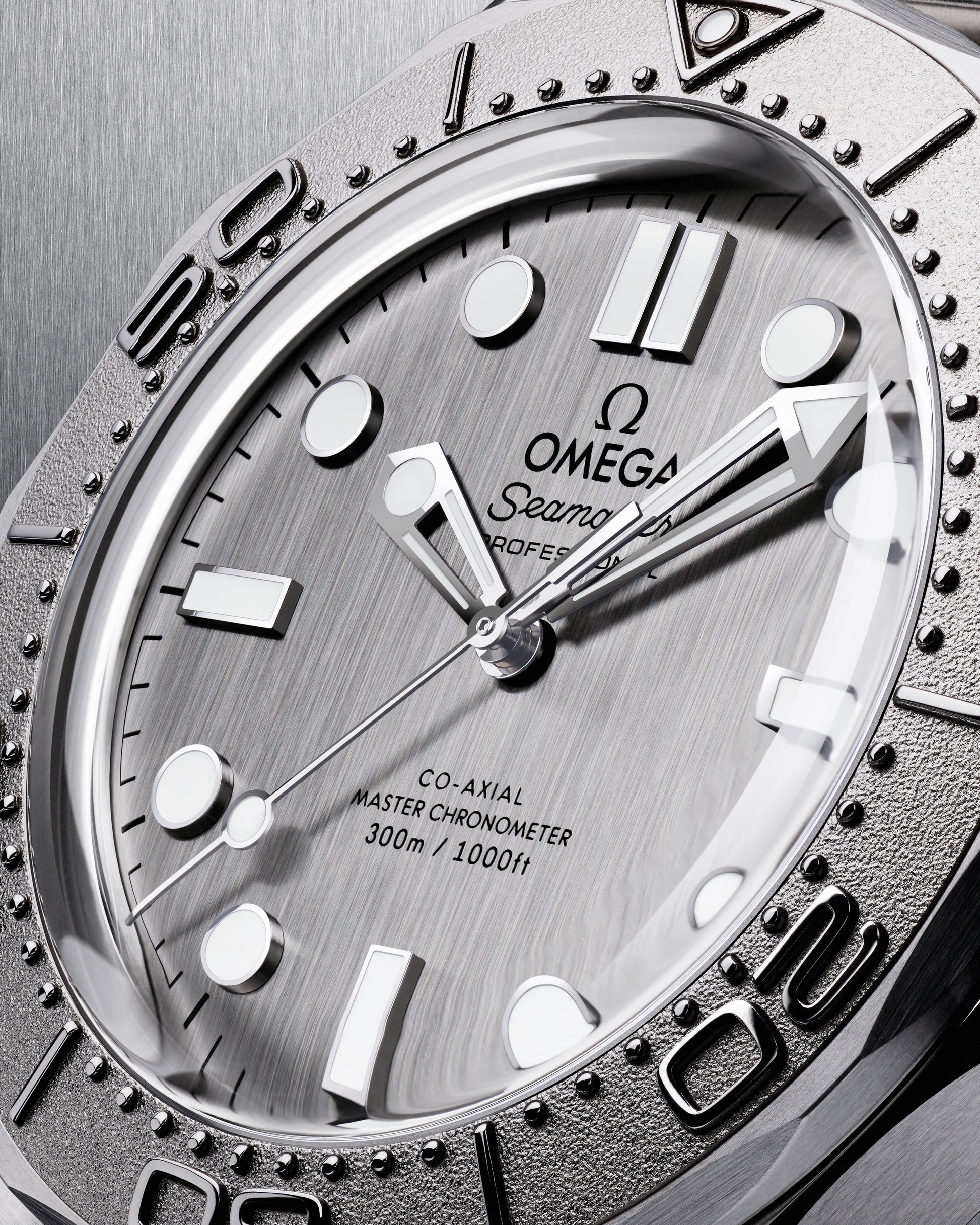 Unworn, Omega Seamaster Diver 300m, Stainless Steel, 42mm, Ref# 210.32.42.20.06.002, Dial