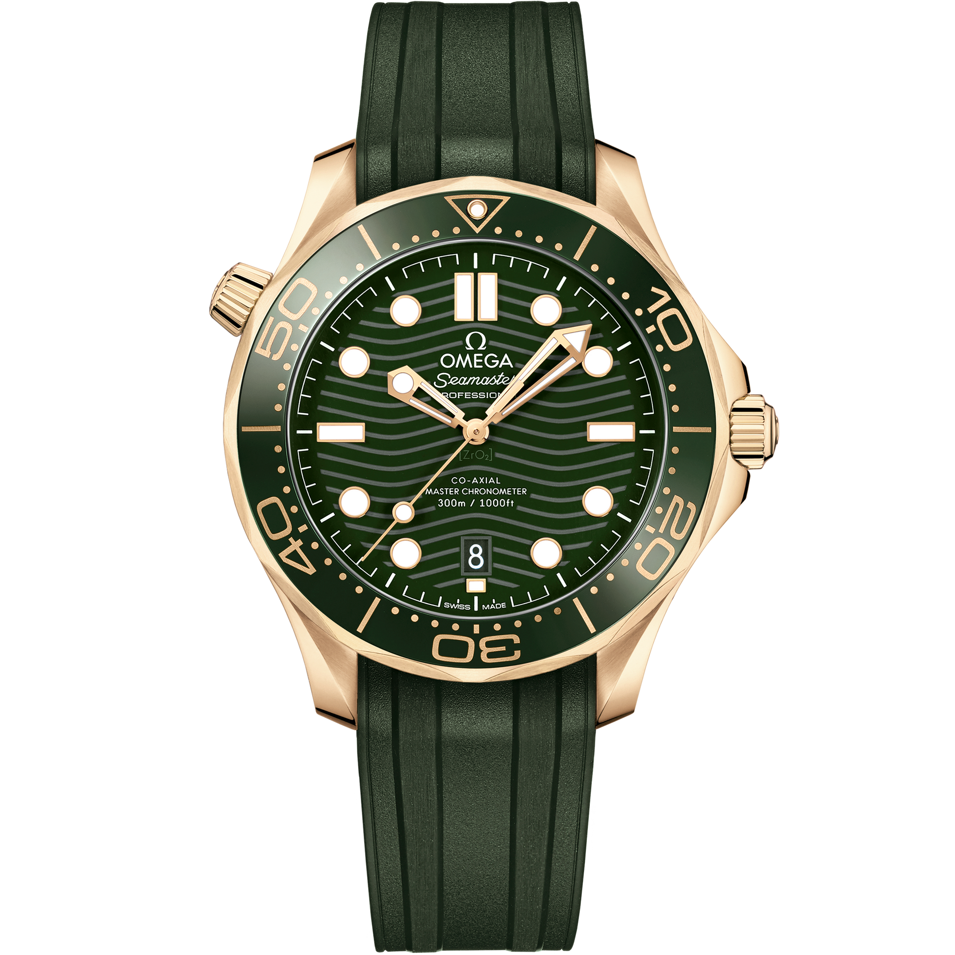 Unworn, Omega Seamaster Diver 300m, 18k Moonshine™ Gold, Ceramic, 42mm, Ref# 210.62.42.20.10.001
