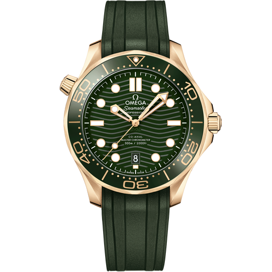 Unworn, Omega Seamaster Diver 300m, 18k Moonshine™ Gold, Ceramic, 42mm, Ref# 210.62.42.20.10.001