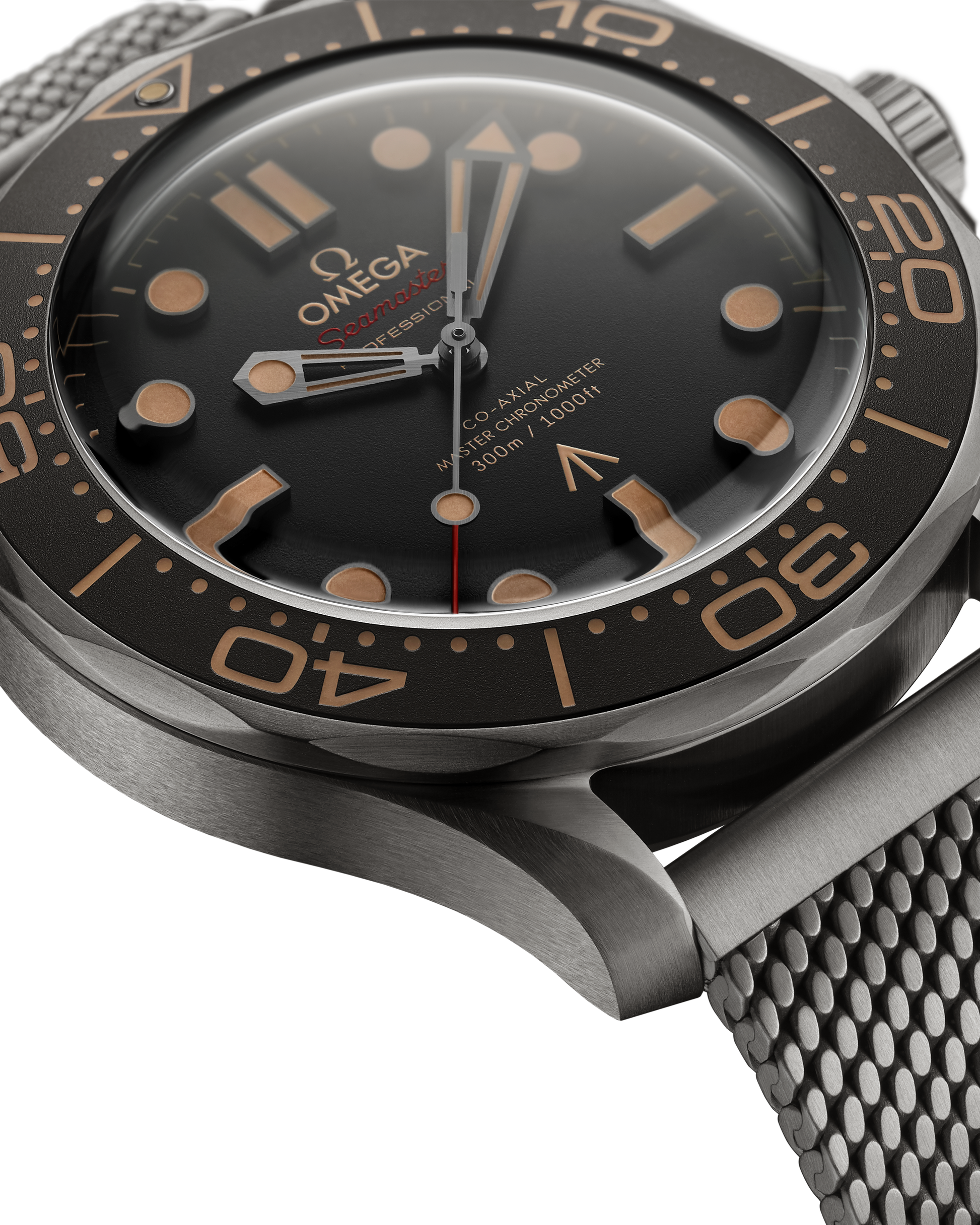Omega Seamaster DIVER 300M CO‑AXIAL MASTER CHRONOMETER Ref# 210.90.42.20.01.001, Dial