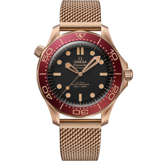 Unworn, Omega Seamaster Diver 300m, 18k Bronze Gold, 42mm, Ref# 210.90.42.20.01.003