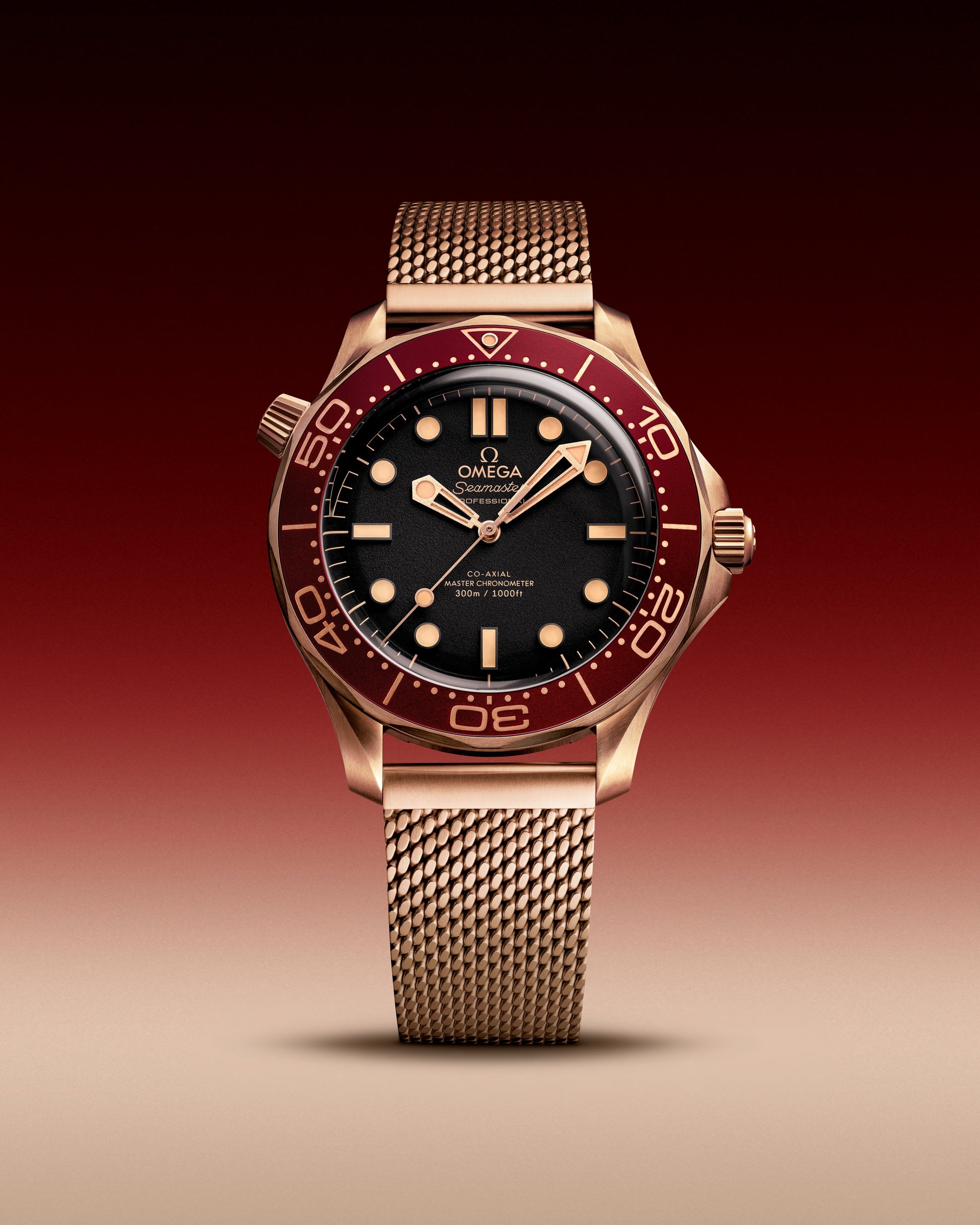 Unworn, Omega Seamaster Diver 300m, 18k Bronze Gold, 42mm, Ref# 210.90.42.20.01.003, main view