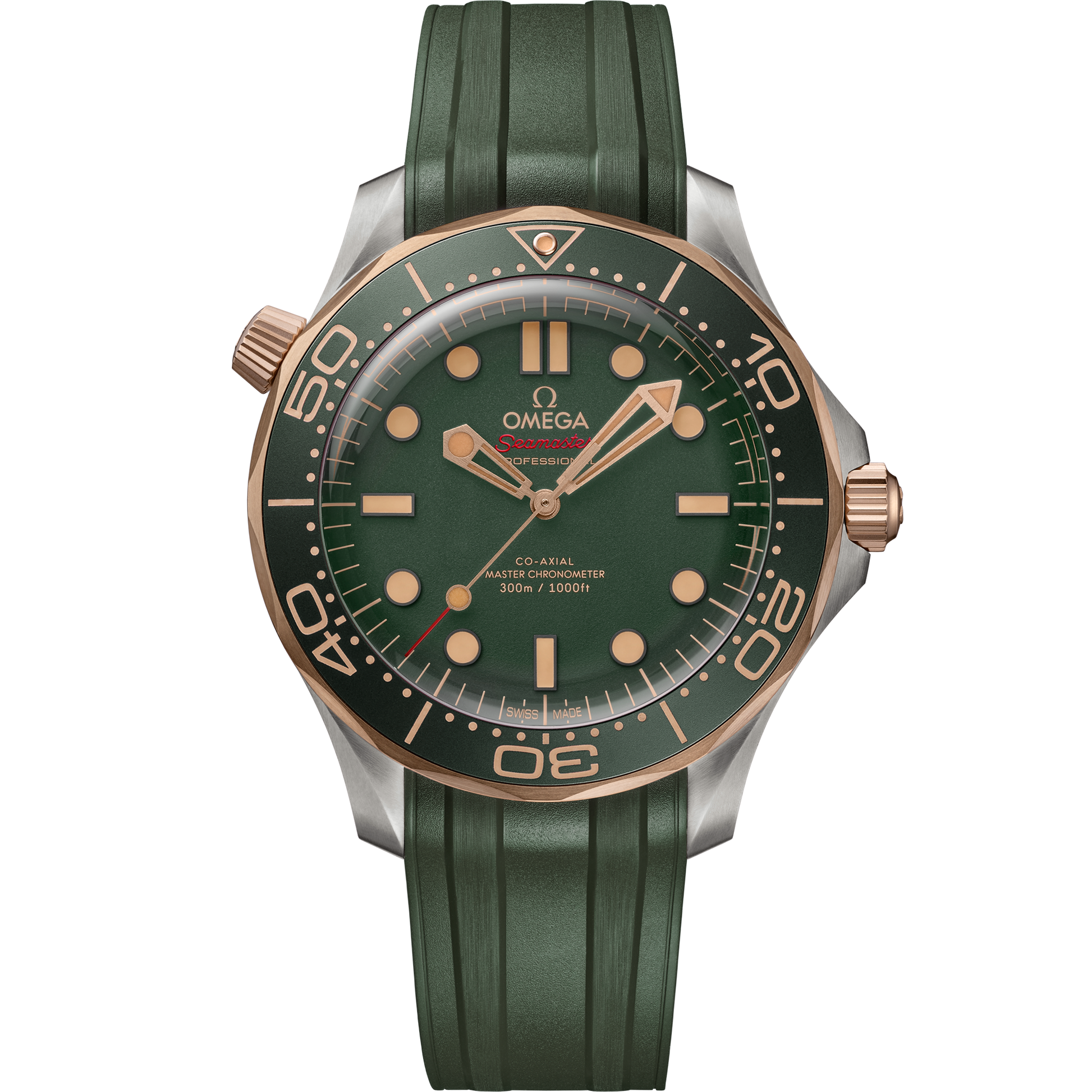 Unworn, Omega Seamaster Diver 300m, Titanium and  9K Bronze Gold, 42mm, Ref# 210.92.42.20.10.001